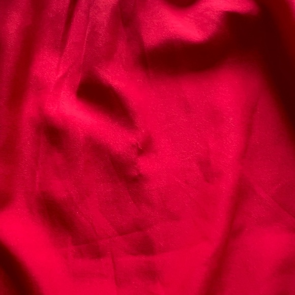 Joie Red Ruffled Puff Sleeve Blouse - Picture 5 of 5